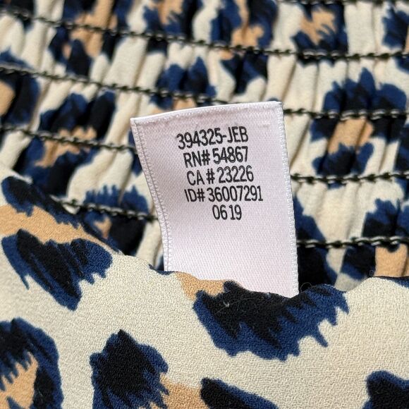 Victoria's Secret Womens Harem Pants XS‎ Tan Cheetah Print Sheer Lounge Jogger - Picture 6 of 11